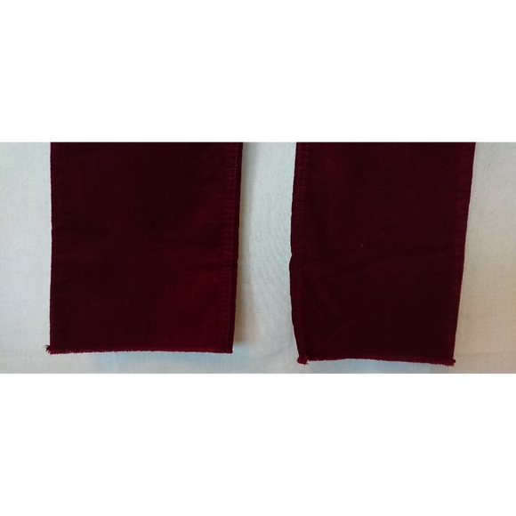 Corduroy Old Navy Mid Rise Flare Ankle Pants - Picture 4 of 8